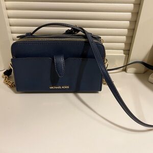 Michael Kors Navy Crossbody Bag